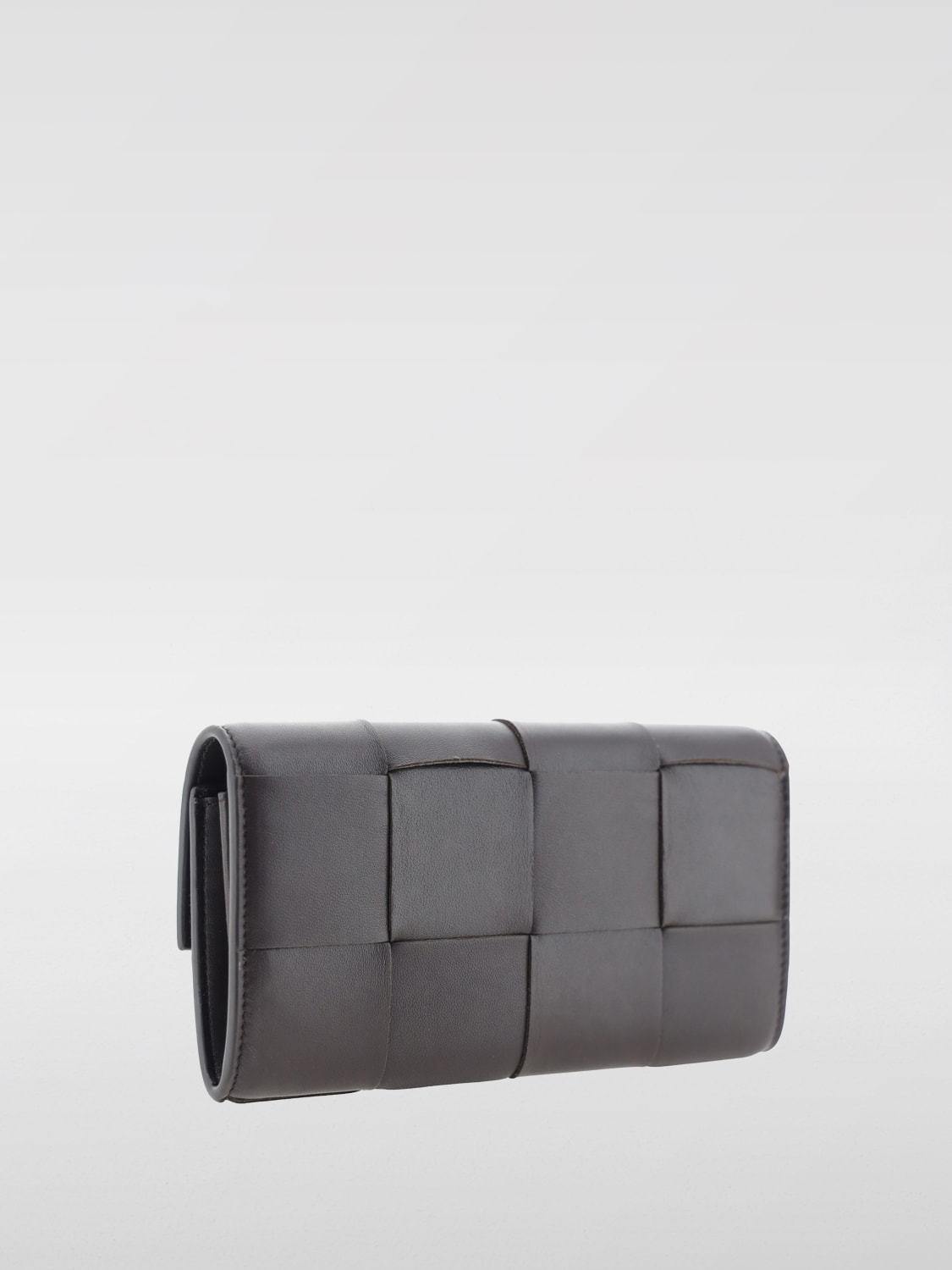 Giglio Portafoglio Cassette Bottega Veneta in pelle intrecciata Fino Al -60%