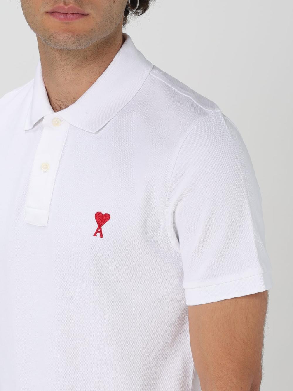 Giglio Polo in cotone Ami Paris Novità