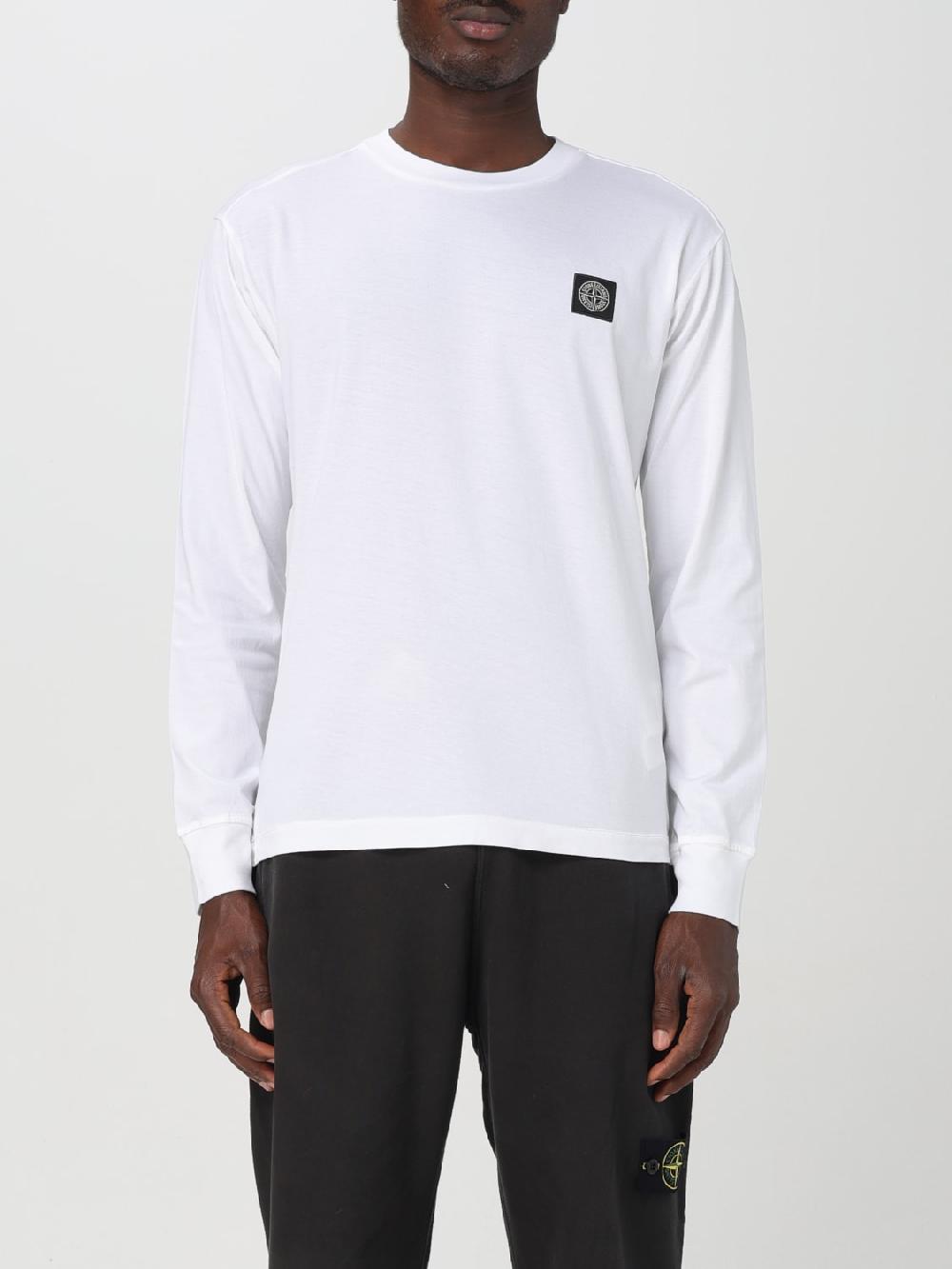 Giglio Maglia basic Stone Island con logo
