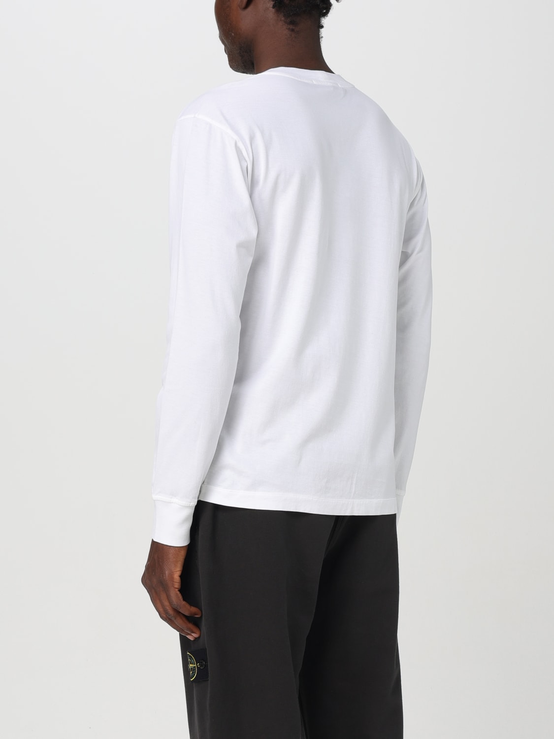 Giglio Maglia basic Stone Island con logo Economico