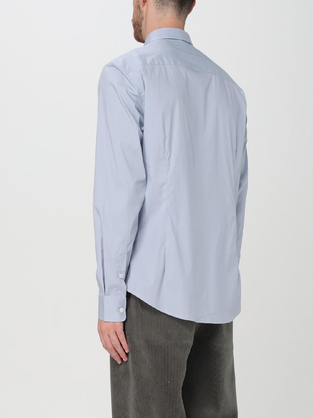 Giglio Camicia in popeline di cotone Emporio Armani Saldi