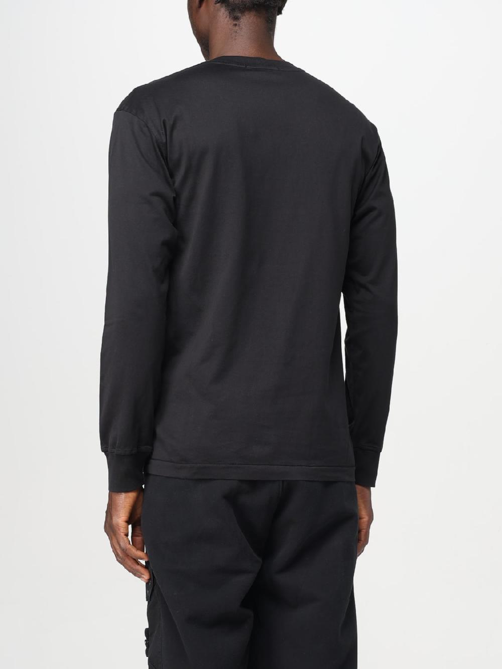 Giglio Maglia basic Stone Island con logo Italia