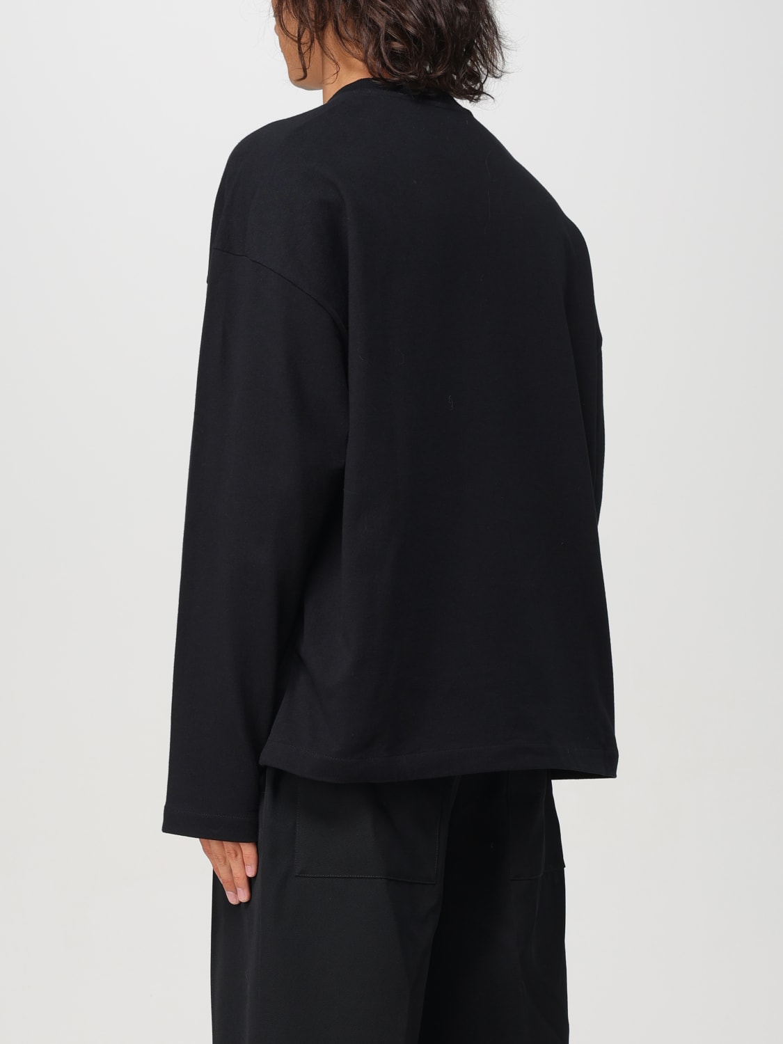 Giglio Maglia Jil Sander in cotone con stampa logo Sconto