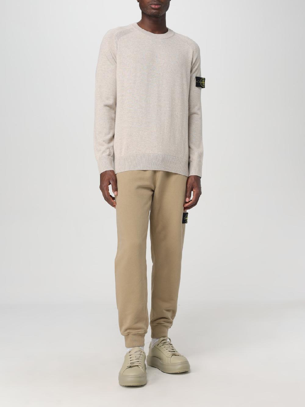 Giglio Jogger Stone Island in cotone Outlet