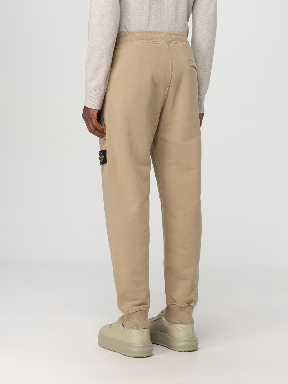 Giglio Jogger Stone Island in cotone Outlet