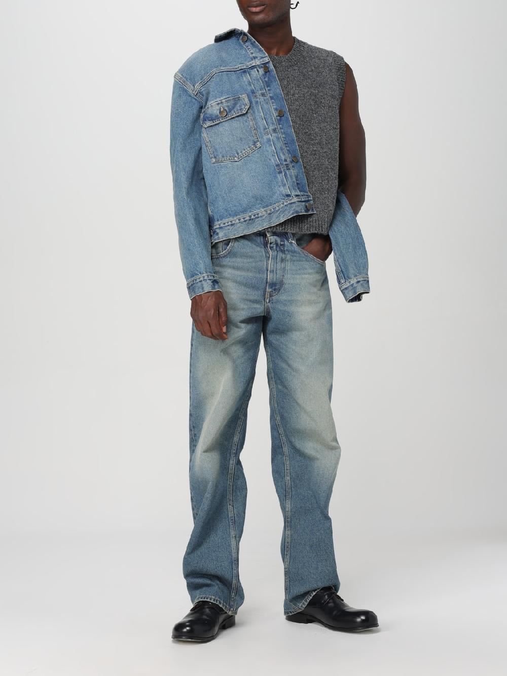 Giglio Jeans MM6 Maison Margiela in denim di cotone In Vendita