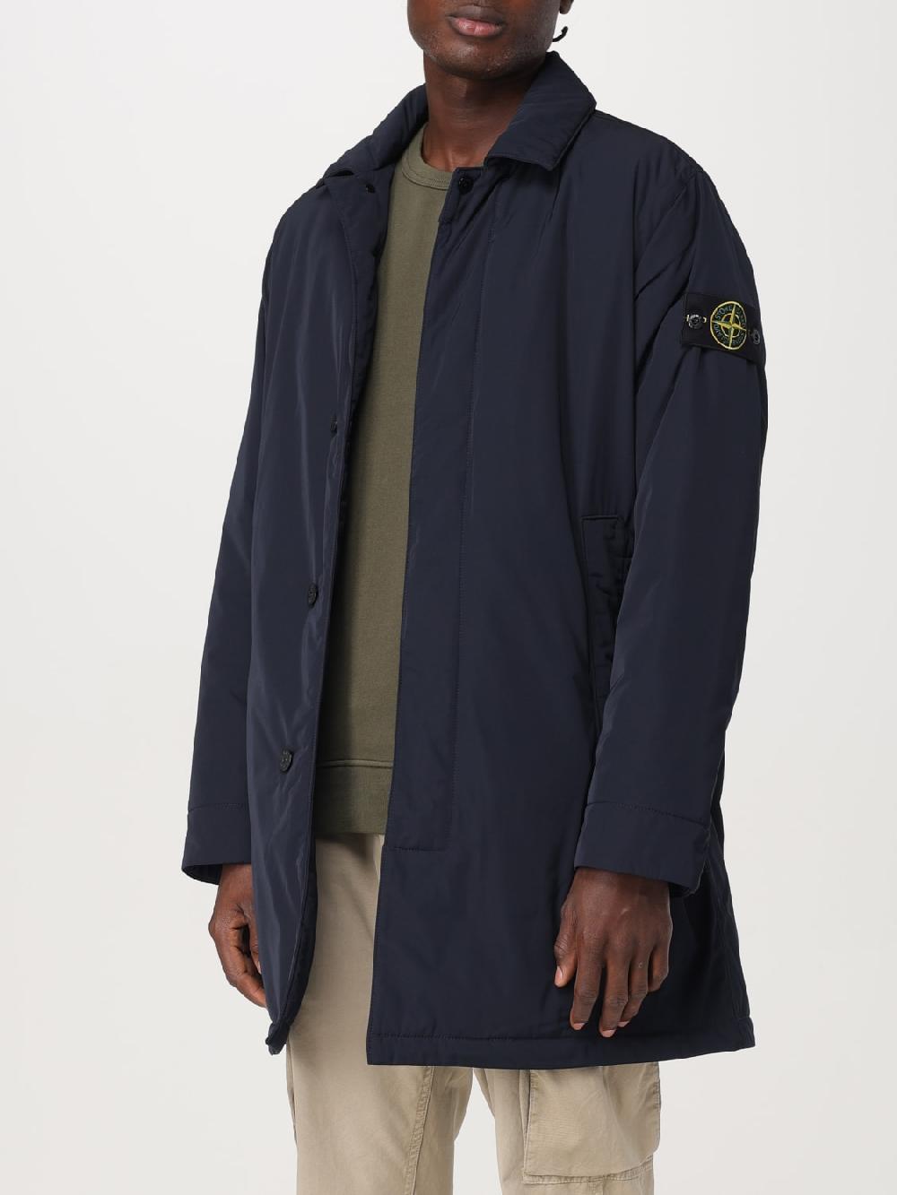 Giglio Cappotto in micro twill Stone Island Negozio