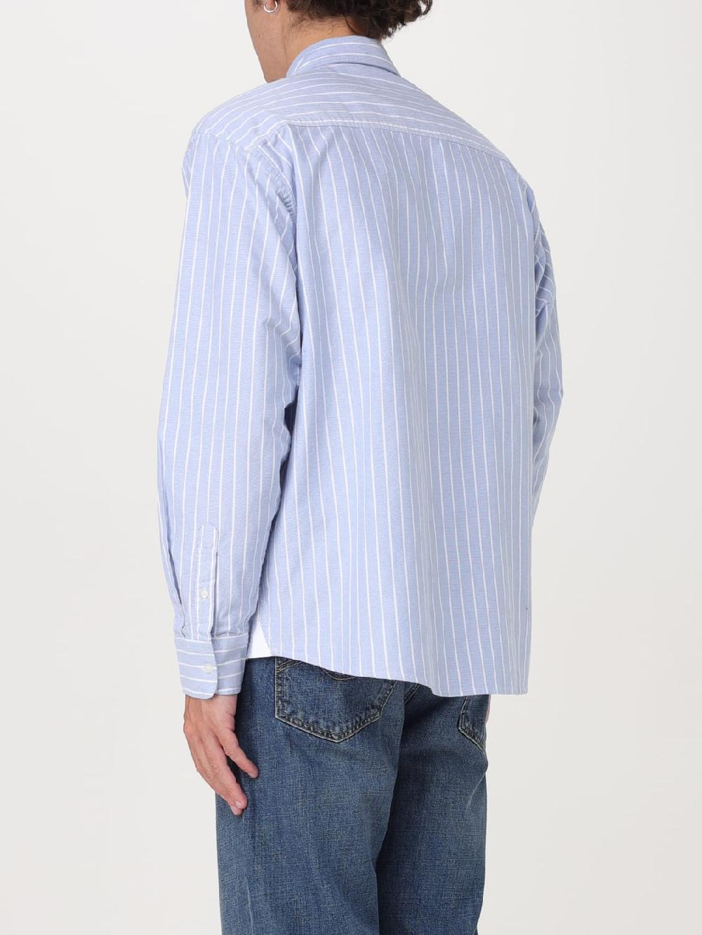 Giglio Camicia Carhartt Wip in cotone a righe Nuova