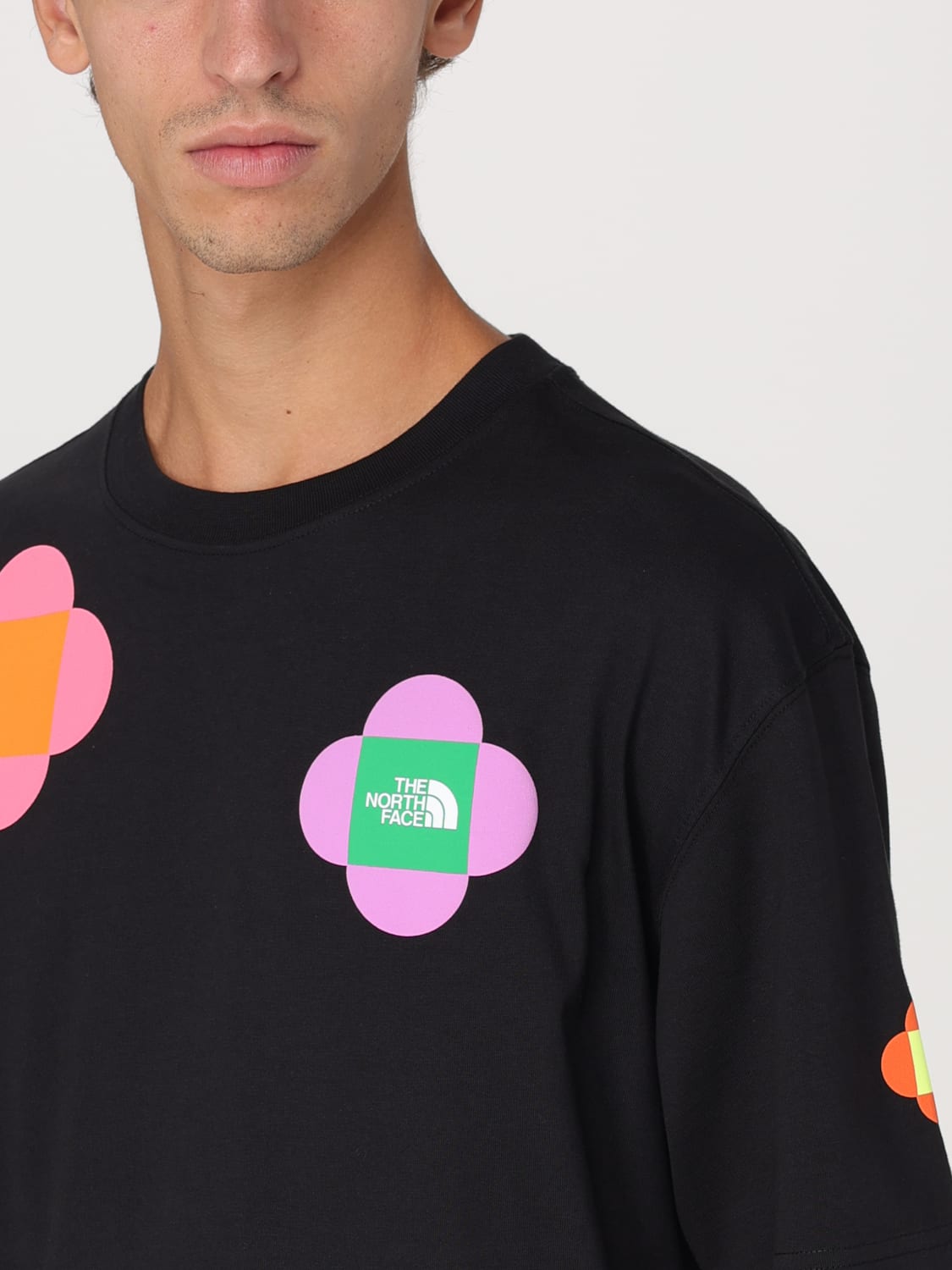 Giglio T-shirt stampata The North Face Promozione