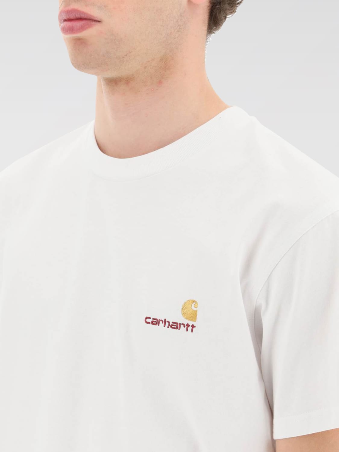 Giglio T-shirt Carhartt Wip in cotone con logo Promozione Limitata
