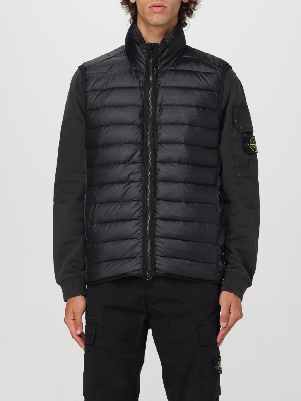 Giglio Gilet Loom Chambers Stone Island