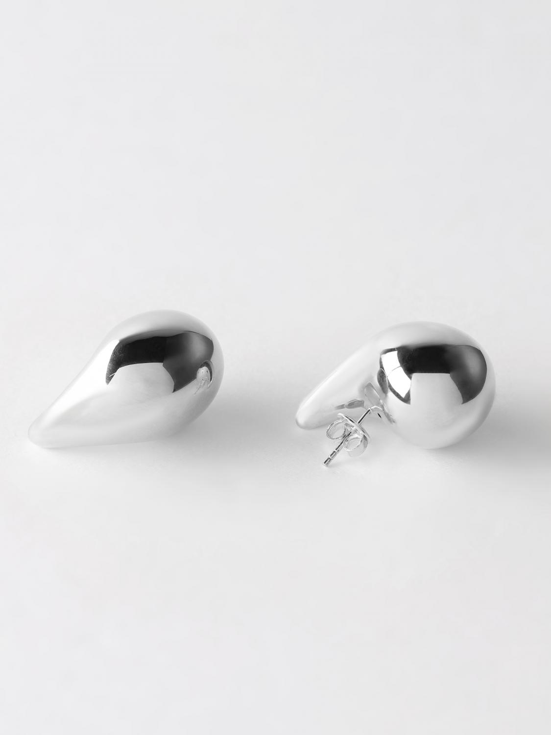 Giglio Orecchini Drop Piccoli Bottega Veneta in argento 925 Hotsell
