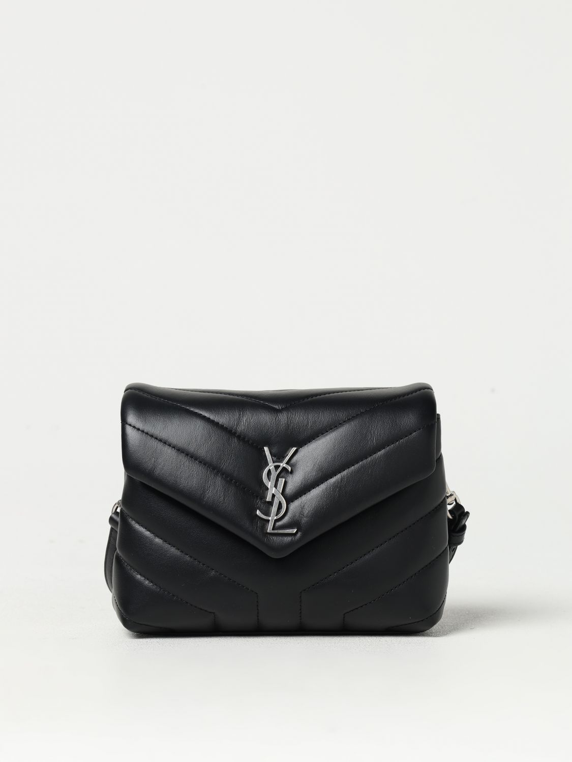 Giglio Borsa LouLou Toy Saint Laurent in pelle trapuntata chevron