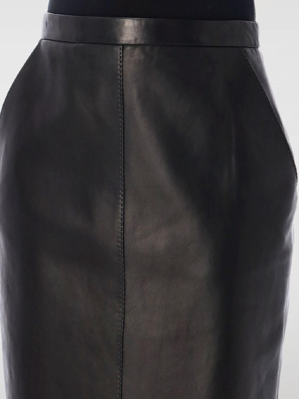 Giglio Gonna Saint Laurent in pelle Consegna Veloce