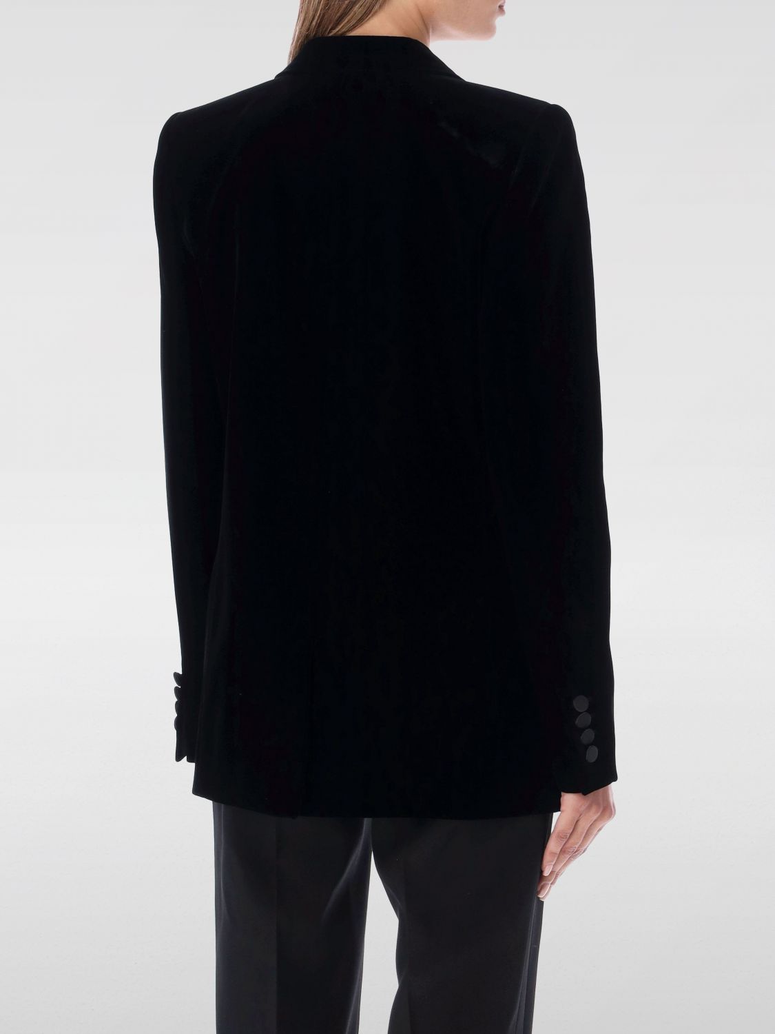 Giglio Blazer Saint Laurent in velluto Negozio