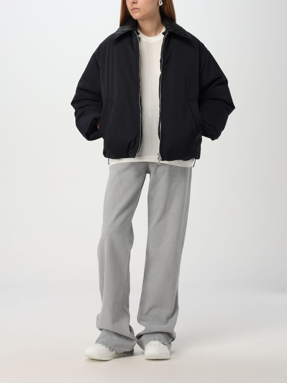 Giglio Bomber Bottega Veneta in nylon Nuova