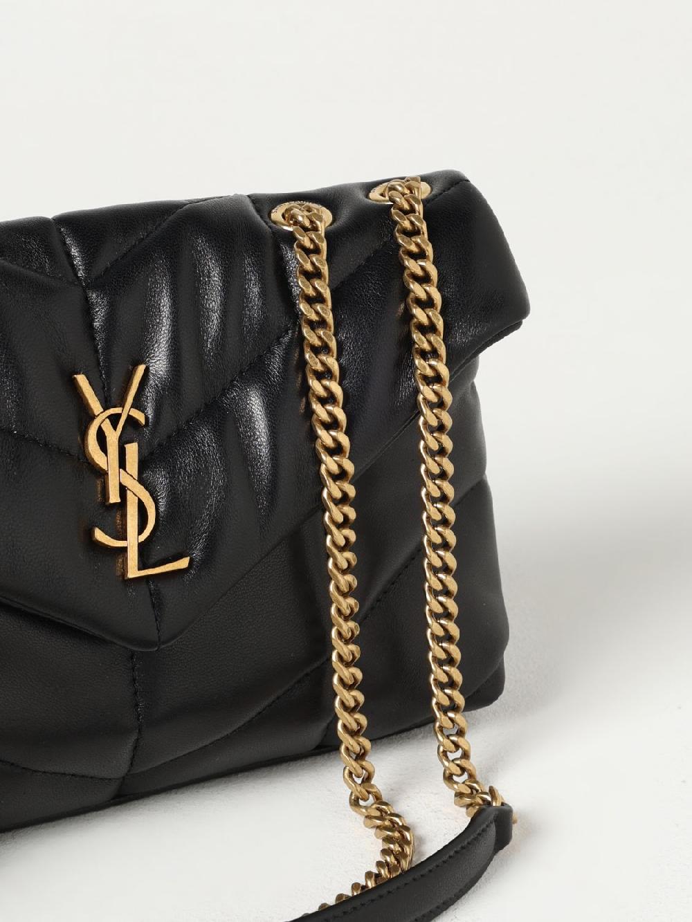 Giglio Borsa Lou Lou Puffer Toy Saint Laurent in nappa trapuntata In Linea