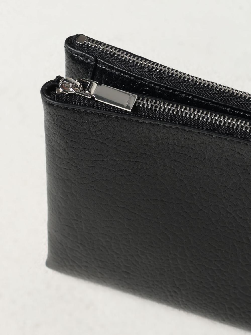 Giglio Clutch Alexander McQueen in pelle a grana Promozione Limitata