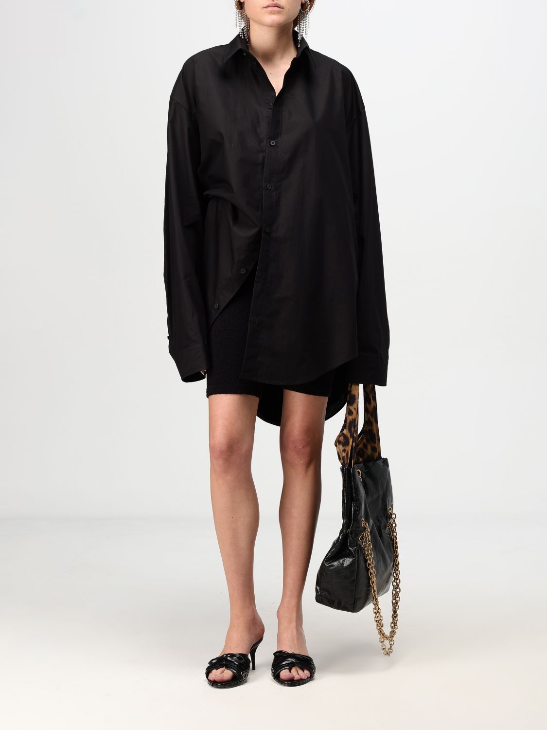 Giglio Abito chemisier Balenciaga in cotone Shopping Online
