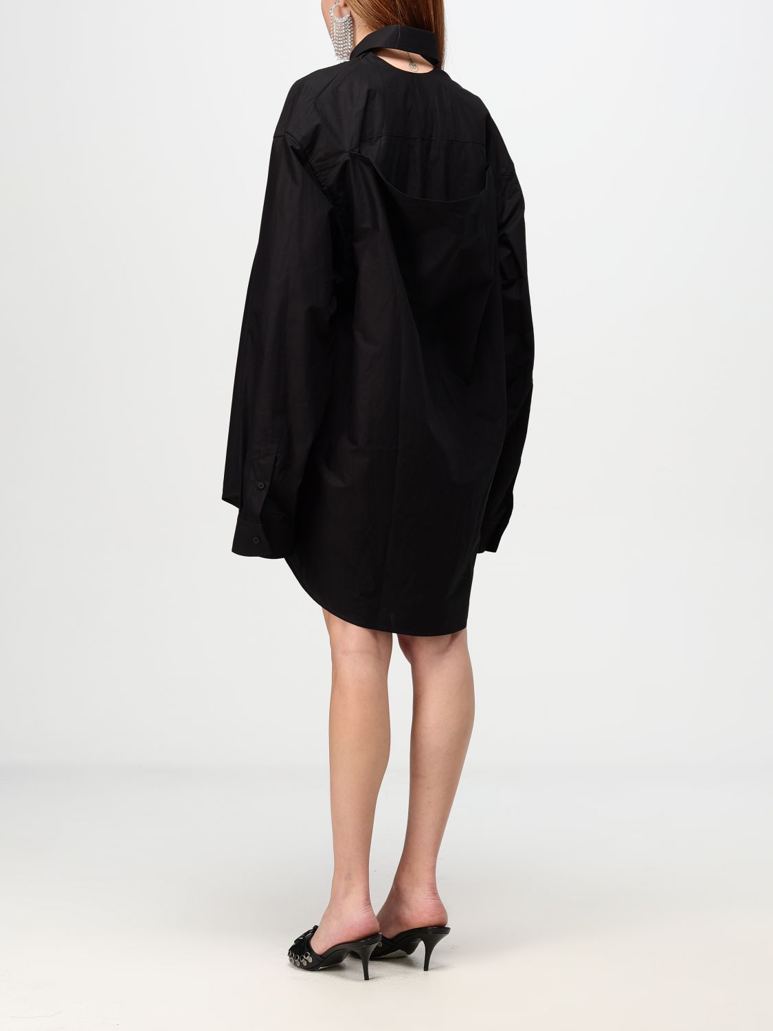 Giglio Abito chemisier Balenciaga in cotone Shopping Online