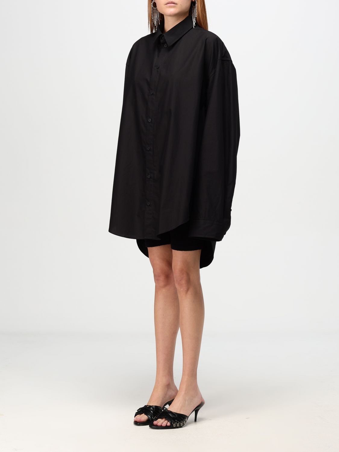 Giglio Abito chemisier Balenciaga in cotone Shopping Online