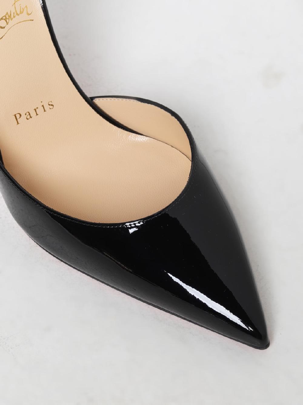 Giglio Décolleté Iriza Christian Louboutin in vernice Presa
