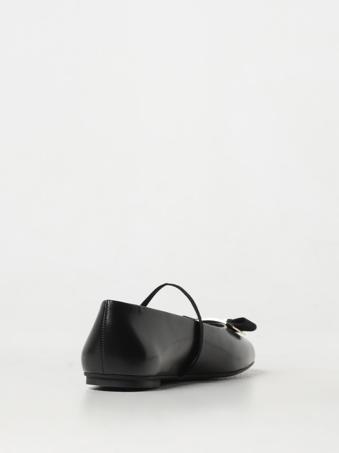 Giglio Ballerina New Vara Ferragamo in pelle In Saldo
