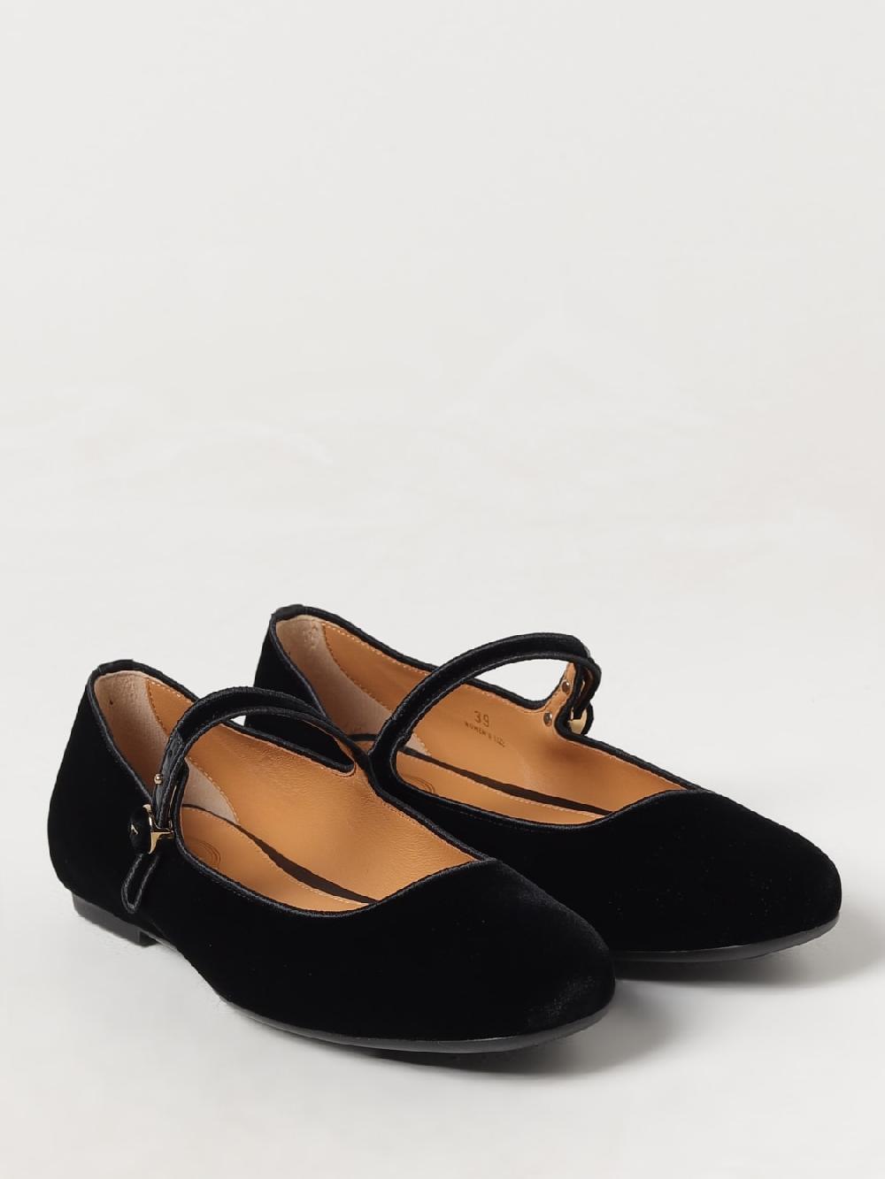 Giglio Ballerina Tod's in velluto Italia