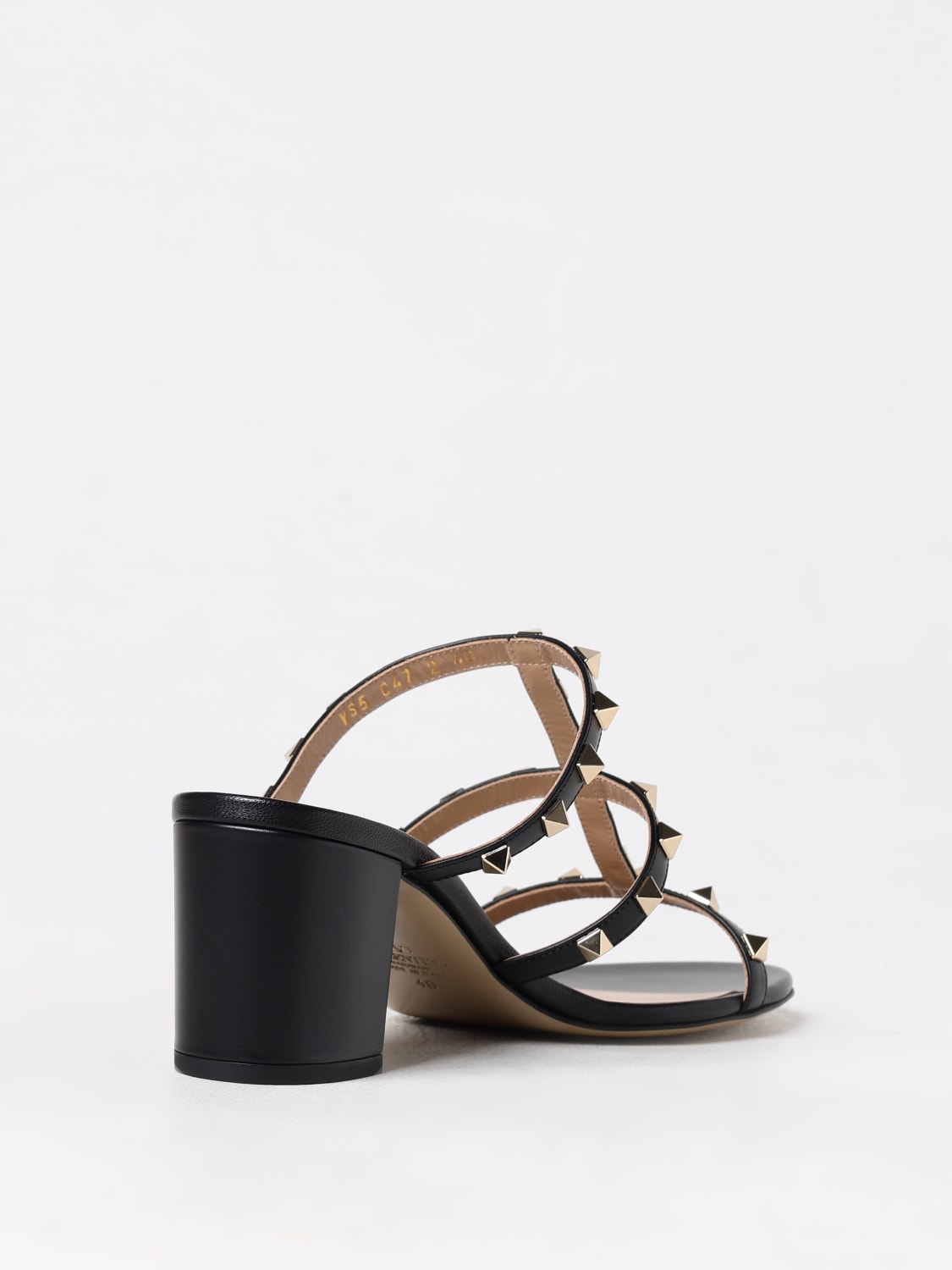 Giglio Sandalo Rockstud Valentino Garavani in nappa Negozi Online