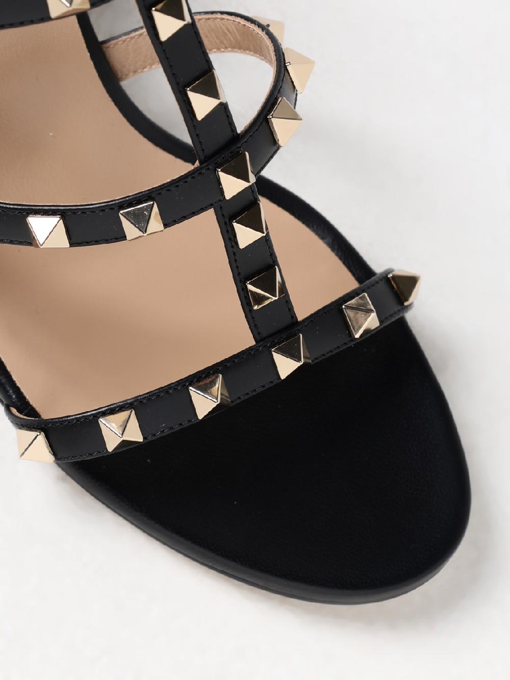 Giglio Sandalo Rockstud Valentino Garavani in nappa Negozi Online