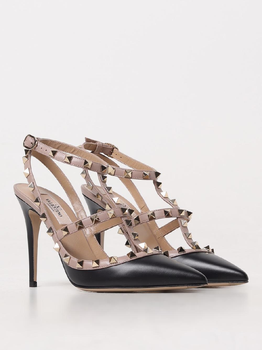 Giglio Pump Rockstud Valentino Garavani in pelle Saldi Di Fabbrica