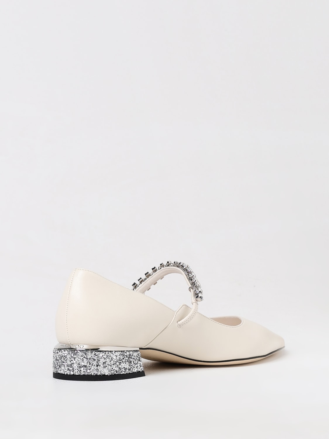 Giglio Pump bing jimmy choo in nappa con cristalli incastonati Negozio