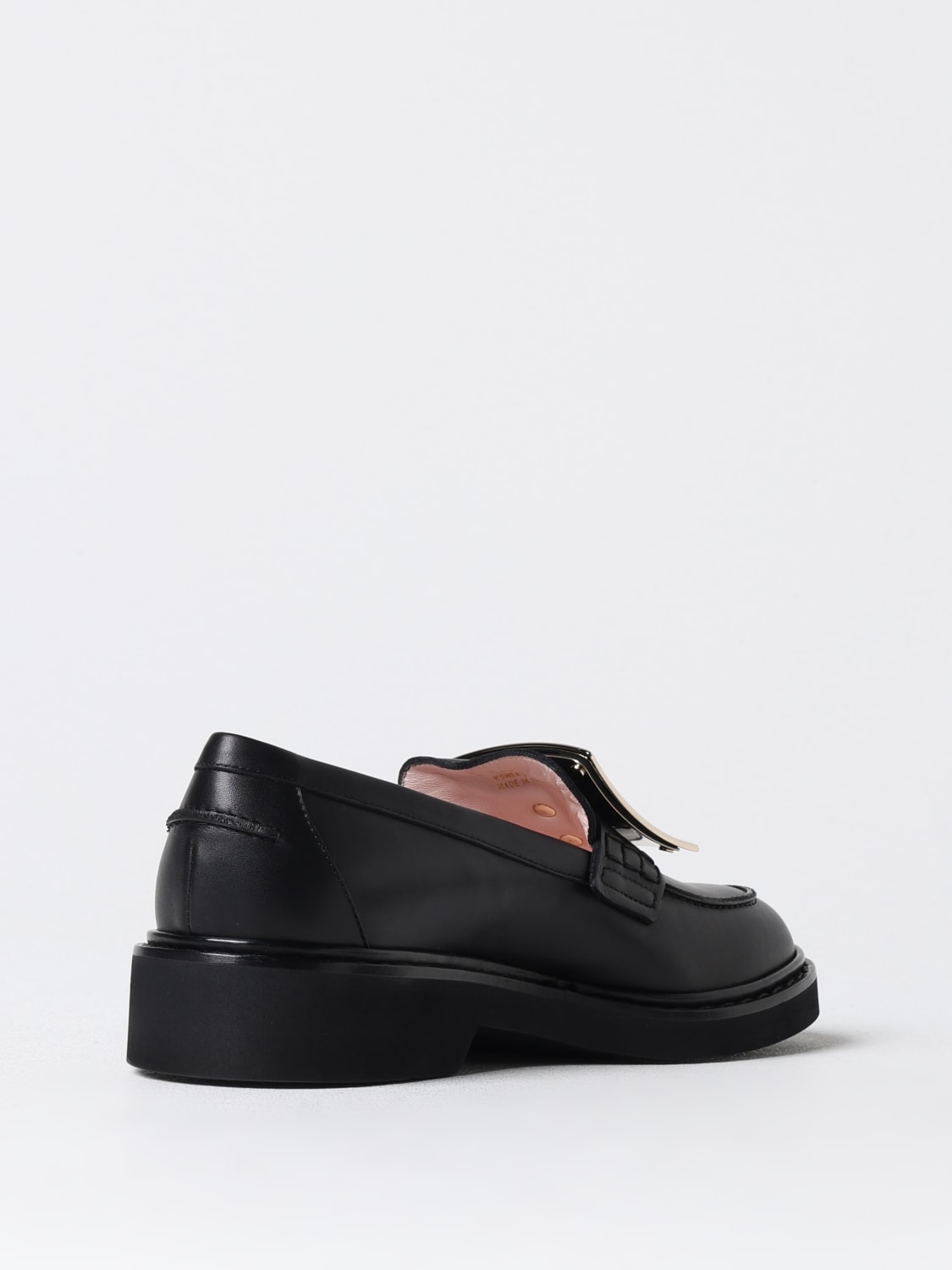 Giglio Mocassino Roger Vivier in pelle con fibbia decorativa Offerta speciale