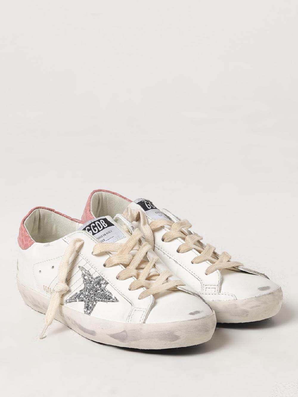 Giglio Sneakers Super-Star Golden Goose in pelle used Fornitura limitata