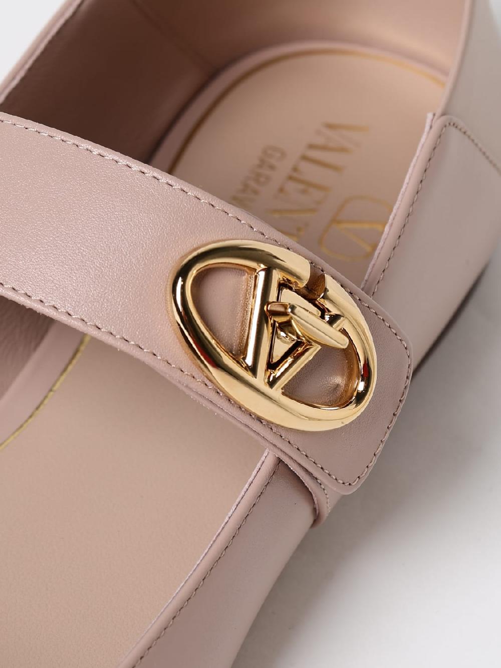 Giglio Ballerina VLogo Signature Valentino Garavani in pelle Black Friday