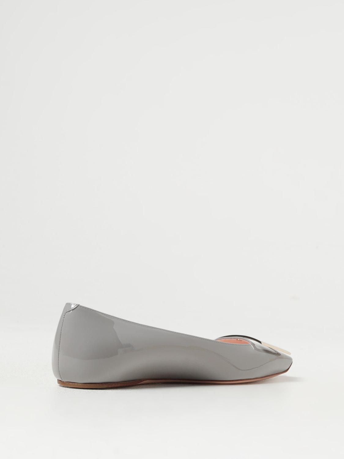 Giglio Ballerina Roger Vivier in vernice con fibbia decorativa Offerta Pasqua