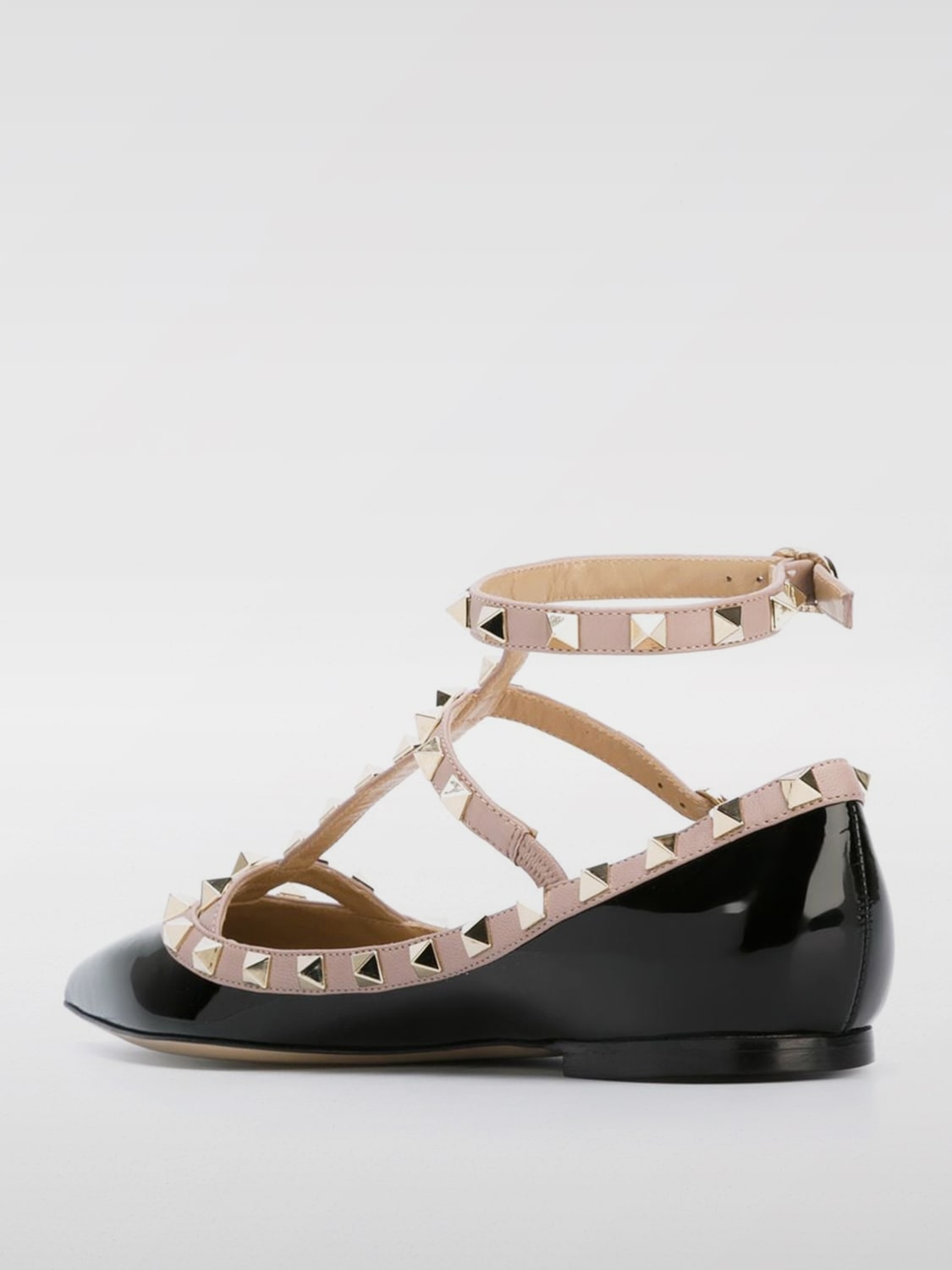 Giglio Ballerina Rockstud Valentino Garavani in vernice Latest fashion