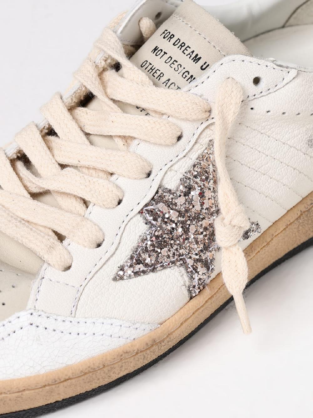 Giglio Sneakers Ball Star Golden Goose in pelle Enormi risparmi