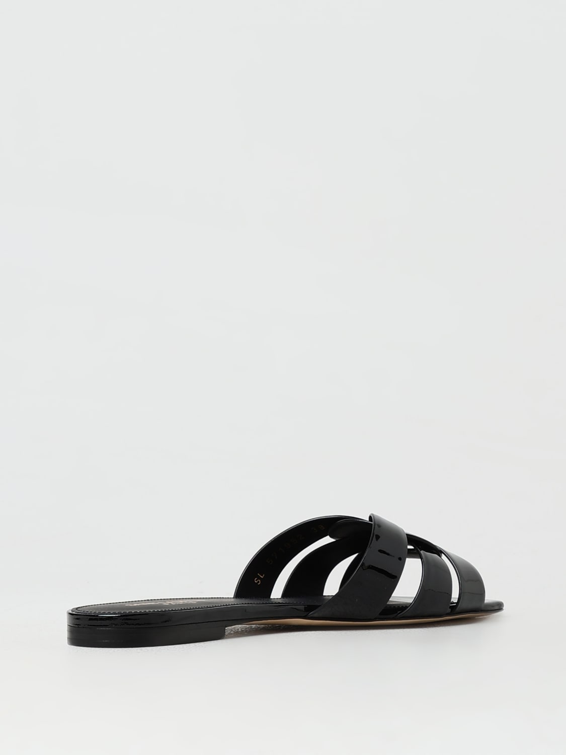 Giglio Mules Nu Pieds 05 Tribute Saint Laurent in vernice Prezzo basso