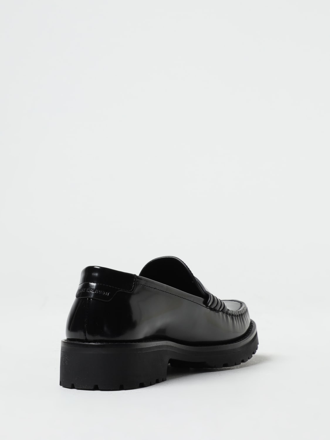 Giglio Mocassino Saint Laurent in pelle spazzolata Super Saving Price