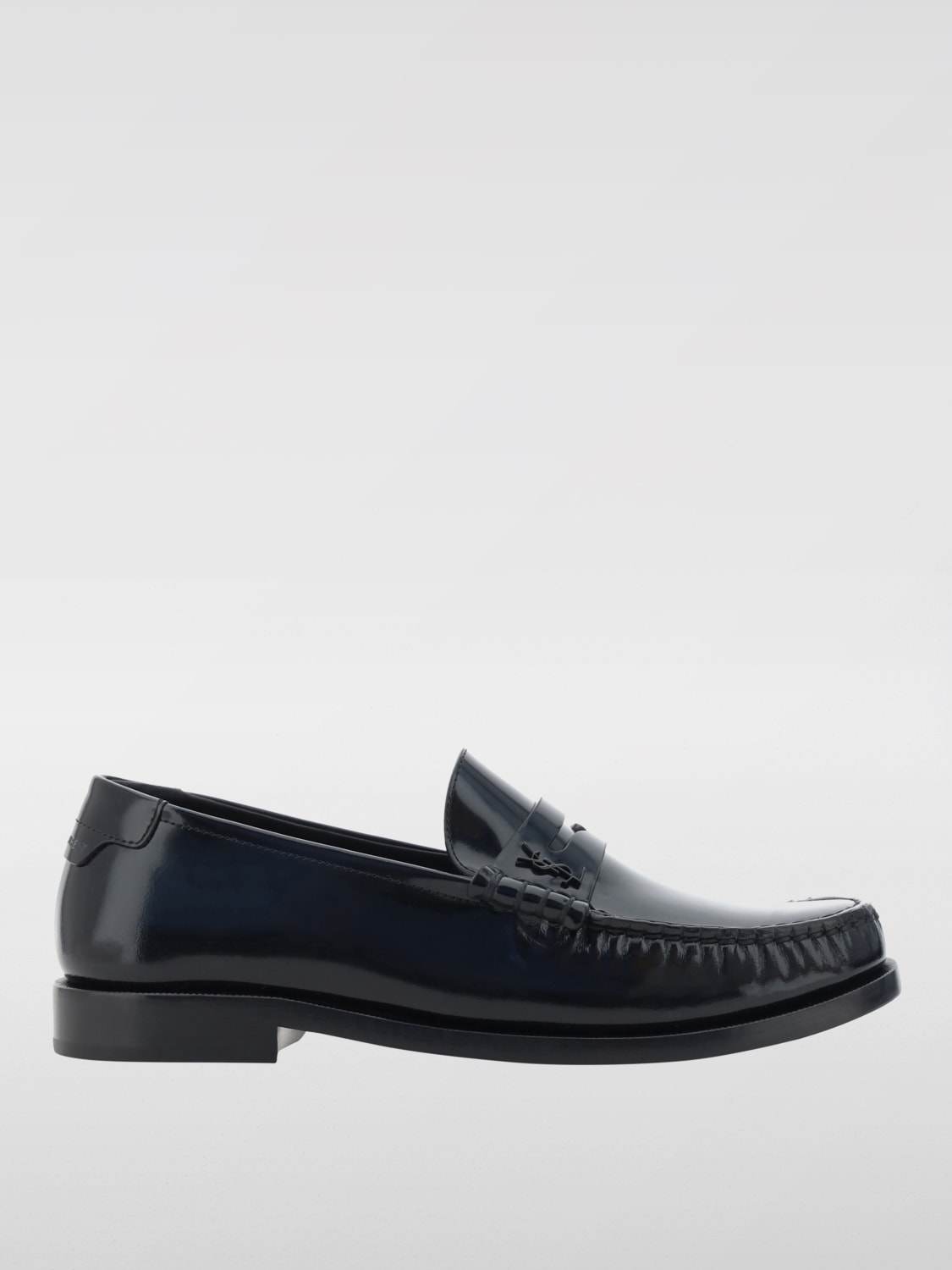 Giglio Mocassino Saint Laurent in pelle spazzolata Offerta settimanale