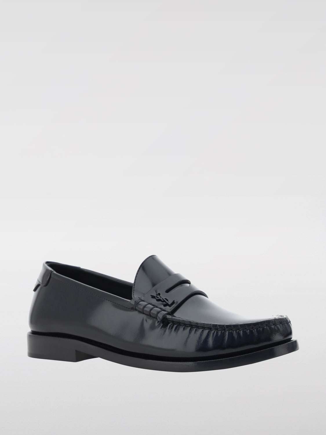 Giglio Mocassino Saint Laurent in pelle spazzolata Offerta settimanale