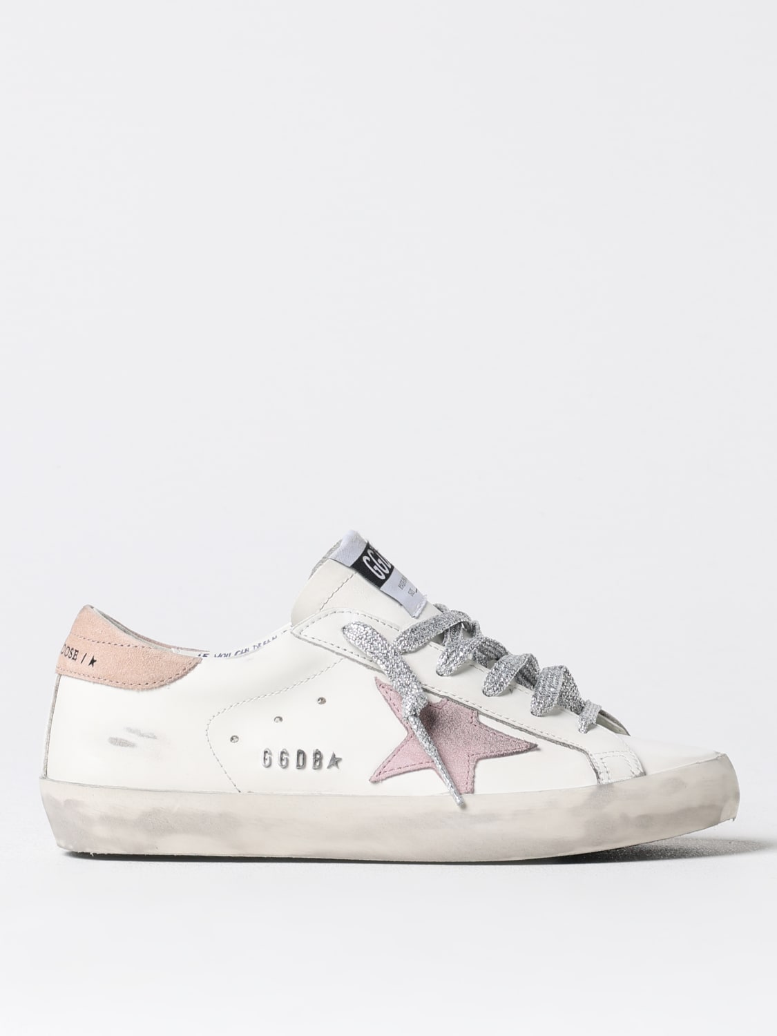 Giglio Sneakers Super-Star Golden Goose in pelle used Ultimi due giorni