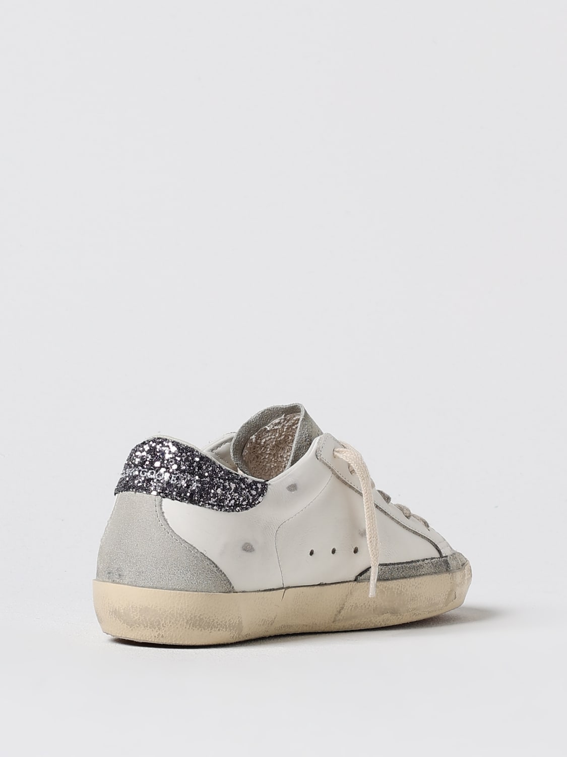 Giglio Sneakers Super-Star Golden Goose in pelle used Ultimo giorno