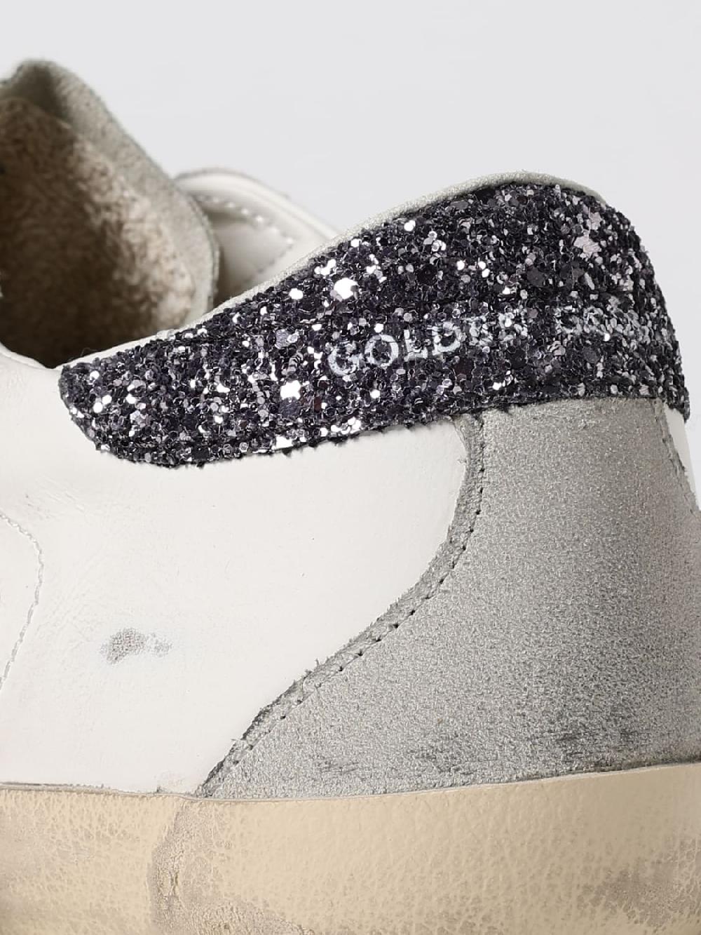 Giglio Sneakers Super-Star Golden Goose in pelle used Ultimo giorno