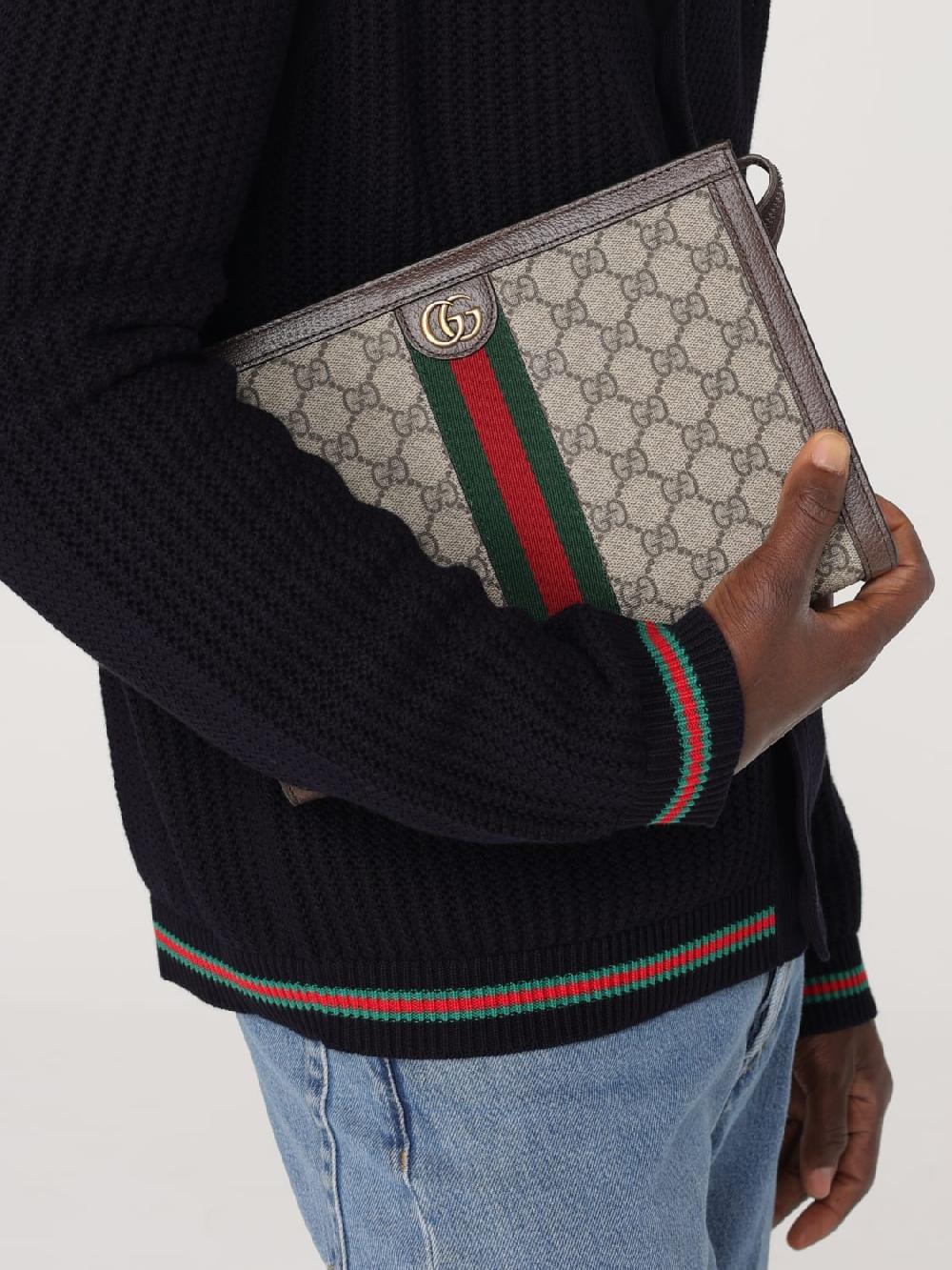 Giglio Pouch Ophidia Gucci in tessuto GG Supreme Solo un giorno rimasto