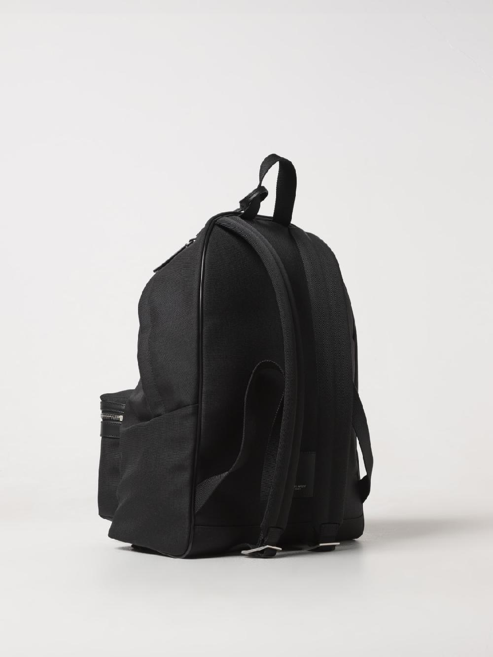Giglio Zaino Saint Laurent in nylon e pelle Black Friday Prezzi