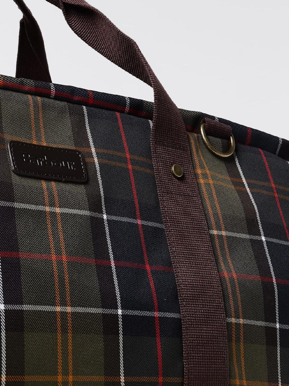 Giglio Borsone Torridon Barbour in nylno tartan Sconti questo mese