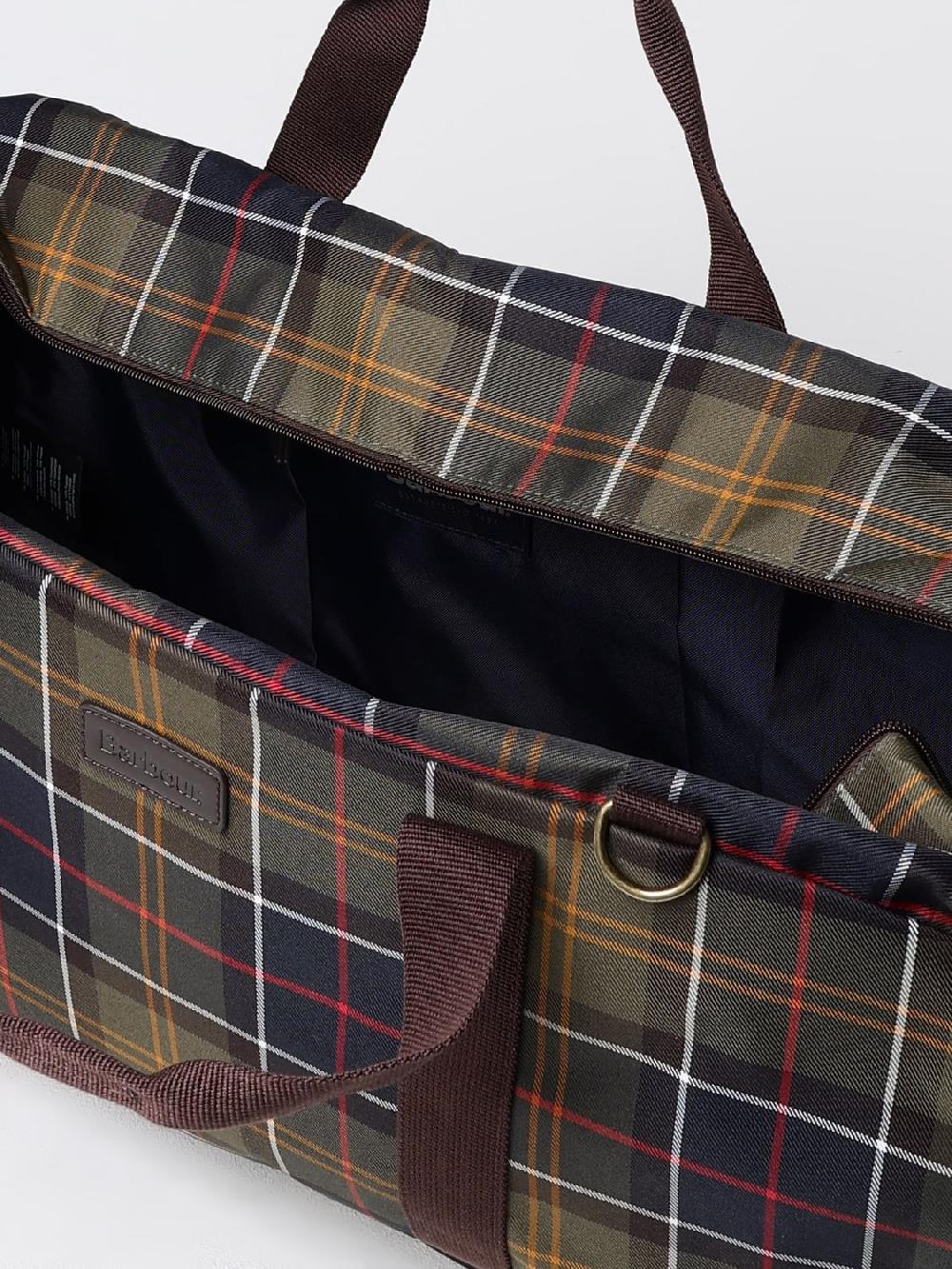 Giglio Borsone Torridon Barbour in nylno tartan Sconti questo mese