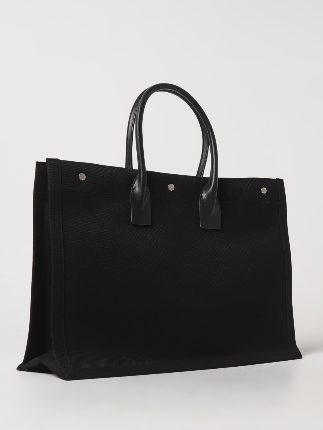 Giglio Borsa Rive Gauche Saint Laurent in canvas di cotone Outlet